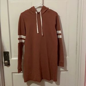 Forever 21 oversized hoodie dress size:s